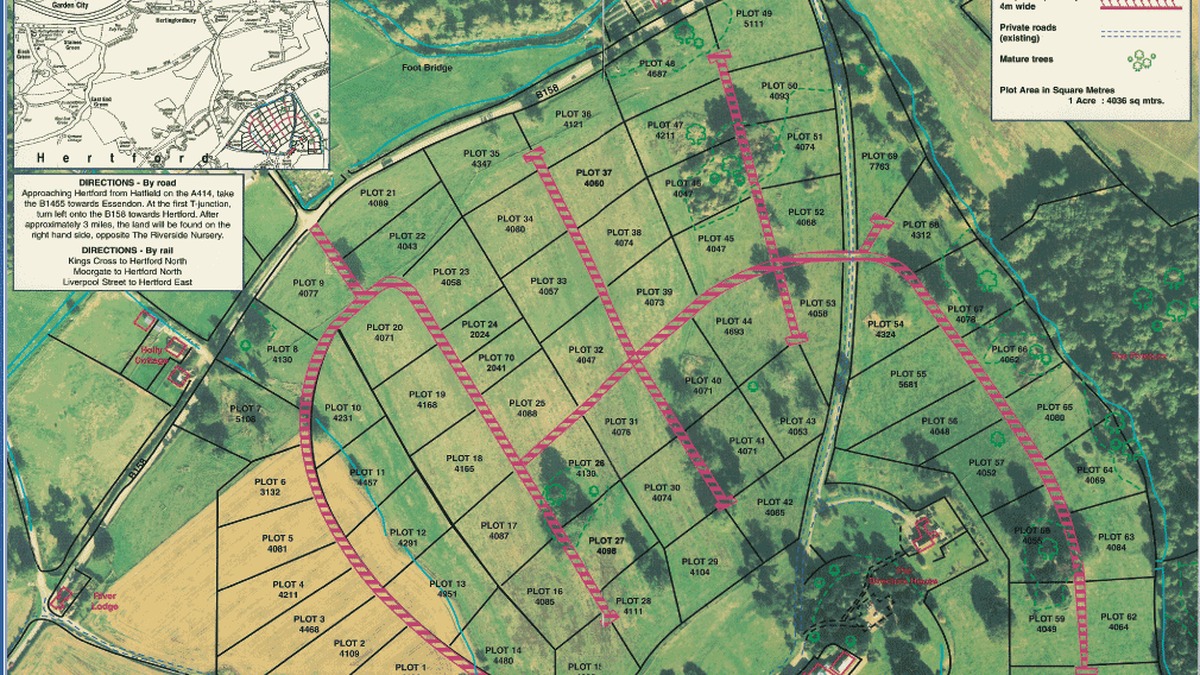 Bayfordbury land
