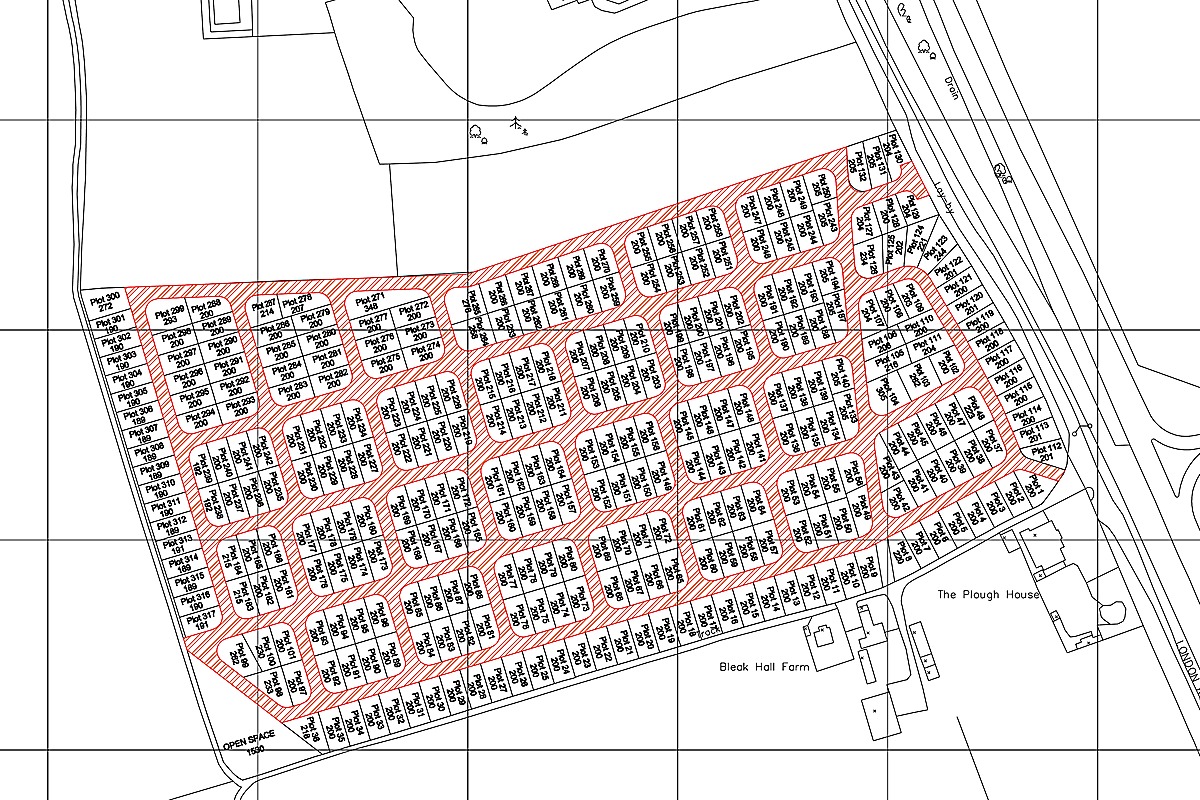 Biggleswade map